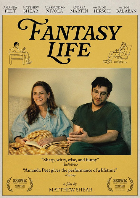 Fantasy Life (Amanda Peet Alessandro Nivola Judd Hirsch) New DVD