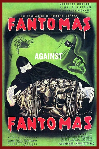 Fantomas Against Fantomas (Maurice Teynac Aime Clariond) New DVD
