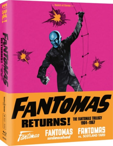 Fantomas Returns The Masters of Cinema Series Limited Region B Blu-ray Presale