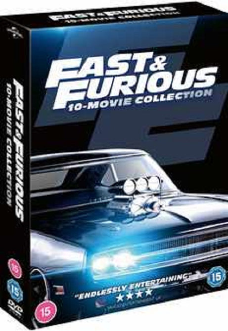 Fast and Furious 1 2 3 4 5 6 7 8 9 10 Collection & New DVD Box Set