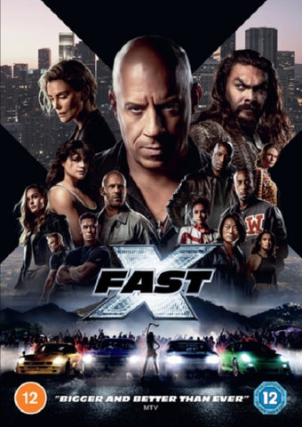 Fast and Furious 10 Fast X (Vin Diesel Jason Statham Michelle Rodriguez) DVD