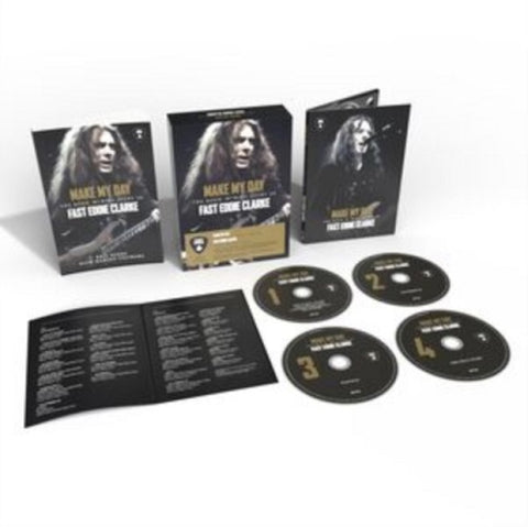 Fast Eddie Clarke Make My Day 4 Disc New CD Box Set