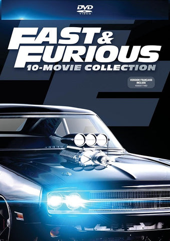 Fast & Furious 10 Movie Collection And New DVD