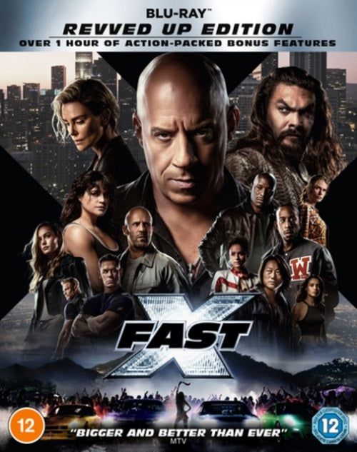Fast X (Vin Diesel Jason Statham John Cena) New Region B Blu-ray