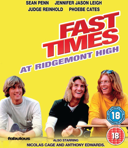 Fast Times at Ridgemont High (Sean Penn Jennifer Jason Leigh) New Region 4 DVD