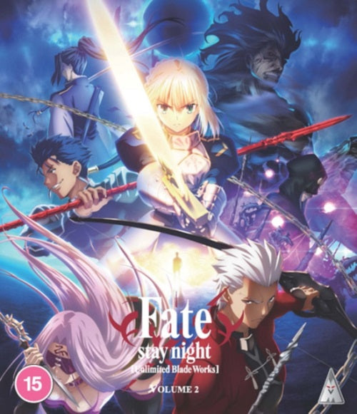 Fate Stay Night Unlimited Bladeworks Part 2 Two New Region B Blu-ray Presale