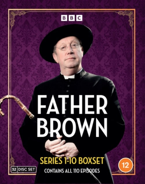 Father Brown Series 1 2 3 4 5 6 7 8 9 10 (Mark Williams) Region B Blu-ray