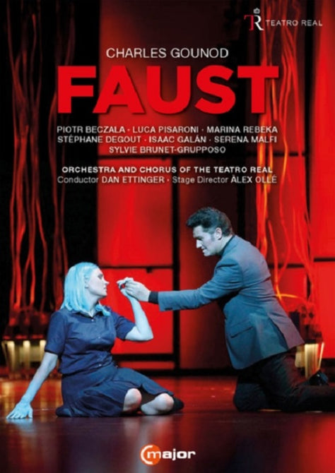 Faust Teatro Real (Dan Ettinger Charles Gounod Piotr Beczala) New DVD Presale