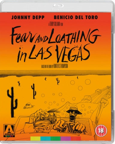 Fear and Loathing in Las Vegas (Johnny Depp Benicio Del Toro) Region B Blu-ray