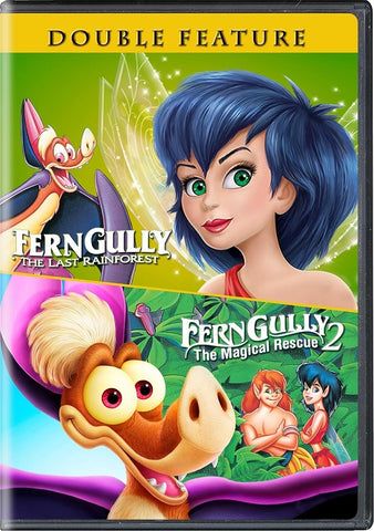 FernGully The Last Rainforest FernGully 2 The Magical Rescue Two New DVD