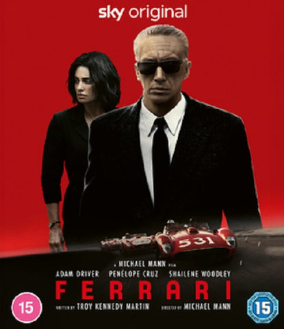 Ferrari (Adam Driver Shailene Woodley) New 4K Ultra HD Region B Blu-ray