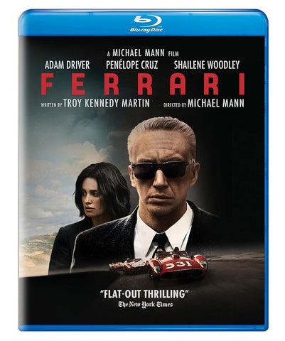 Ferrari (Penelope Cruz Adam Driver Shailene Woodley) New Blu-ray