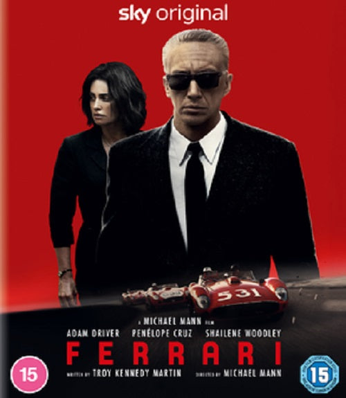 Ferrari (Adam Driver Shailene Woodley Derek Hill Penelope Cruz) Reg B Blu-ray
