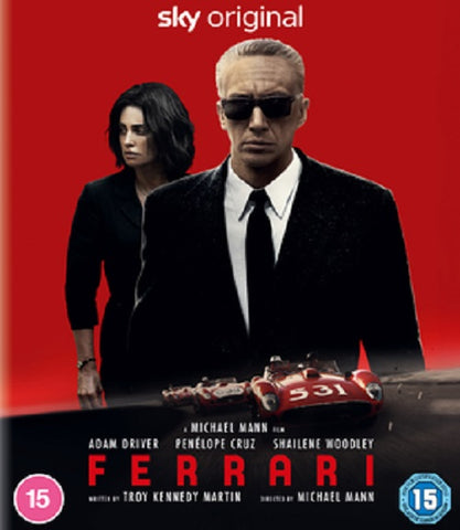 Ferrari (Adam Driver Shailene Woodley Derek Hill Penelope Cruz) Reg B Blu-ray