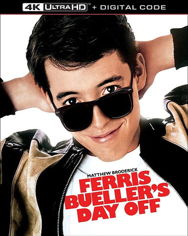 Ferris Buellers Day Off (Matthew Broderick Alan Ruck) New 4K Ultra HD Blu-ray