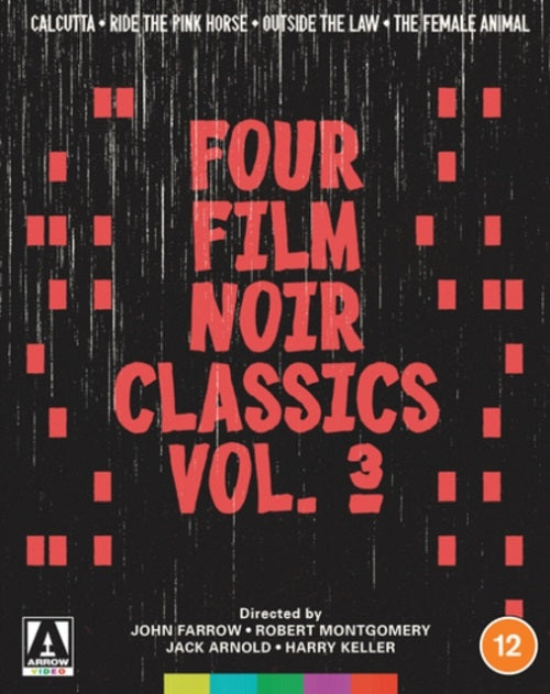 Film Noir Collection Volume 3 Vol Three Limited Edition Region B Blu-ray + Book