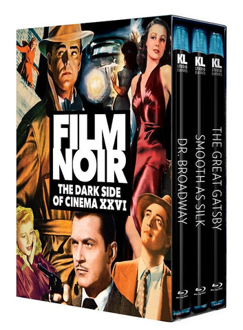 Film Noir Dark Side of Cinema XXVI Dr Broadway Smooth as Silk Blu-ray Presale