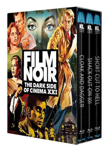 Film Noir The Dark Side Of Cinema XXI Cloak And Dagger Shack Out On 101 Blu-ray