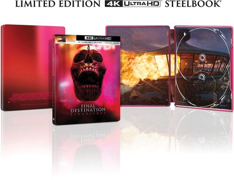 Final Destination Bloodlines 4K Ultra HD Blu-ray + Steelbook + Digital Presale