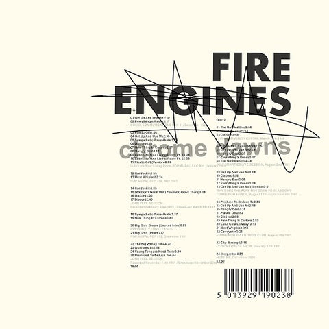Fire Engines Chrome Dawns 2 Disc New CD
