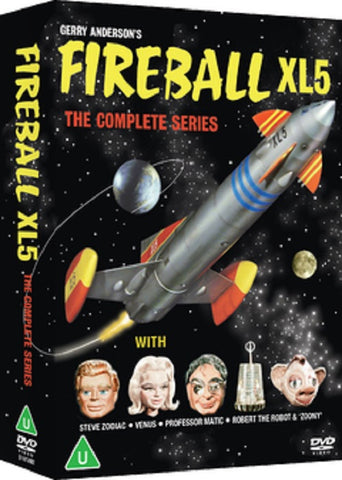Fireball XL5 Complete Mini Series (Paul Maxwell Sylvia Anderson) DVD Box Set