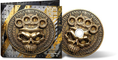 FIVE FINGER DEATH PUNCH Legacy Gold Cd Special Edition Digi I New CD Presale