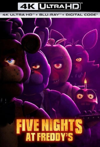 Five Nights At Freddy's Freddys New 4K Ultra HD Blu-ray + Digital