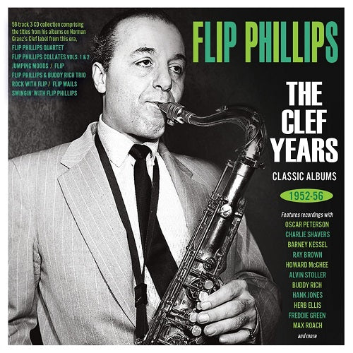 Flip Phillips The Clef Years Classic Albums 1952 56 New CD