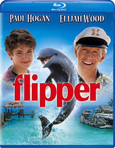 Flipper (Paul Hogan Elijah Wood Jonathan Banks) New Region B Blu-ray