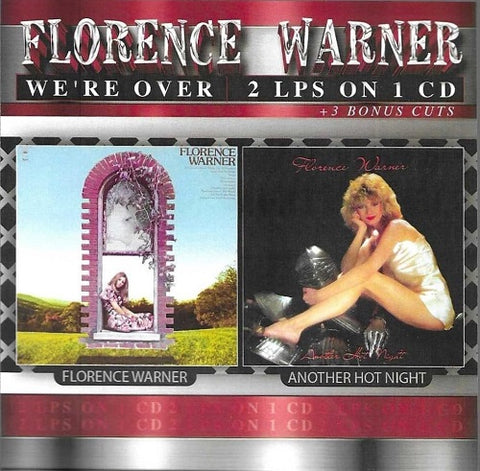 Florence Warner We're Over Were New CD