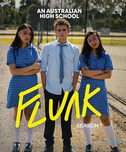 Flunk Season 1 Series One First (Jessica Li Caylen Forbes) New Blu-ray