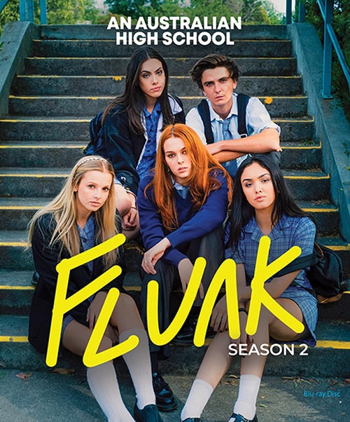 Flunk Season 2 Series Two Second (Jessica Li Caylen Forbes) New Blu-ray