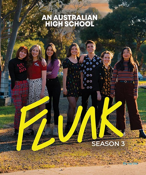 Flunk Season 3 Series Three Third (Jessica Li Caylen Forbes) New Blu-ray