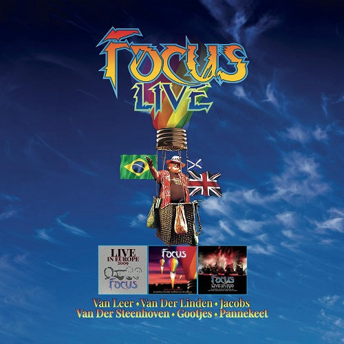 Focus Live 6 Disc New CD Box Set Presale