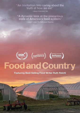 Food And Country (Ruth Reichl Grant Achatz Alice Waters) & New DVD