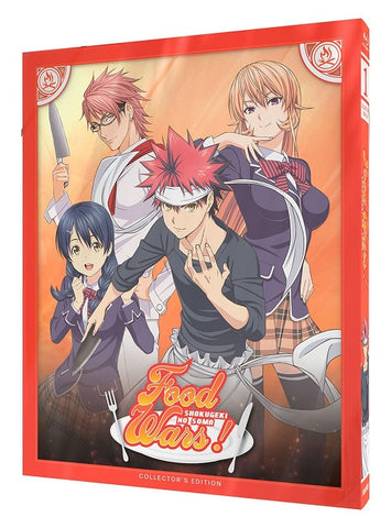 Food Wars Season 1 Series One First Limited Edition Blu-ray + Steelbook Presale