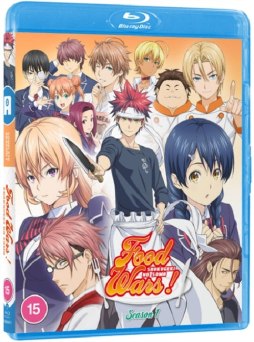 Food Wars Season 1 Series One First (Yoshitsugu Matsuoka) Region B Blu-ray