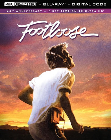 Footloose (Kevin Bacon Lori Singer John Lithgow) New 4K Ultra HD Blu-ray