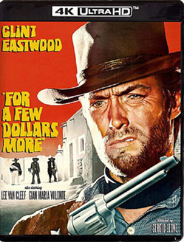 For a Few Dollars More (Clint Eastwood Lee Van Cleef) New 4K Ultra HD Blu-ray