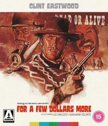 For a Few Dollars More (Clint Eastwood Lee Van Cleef) Region B Blu-ray Presale