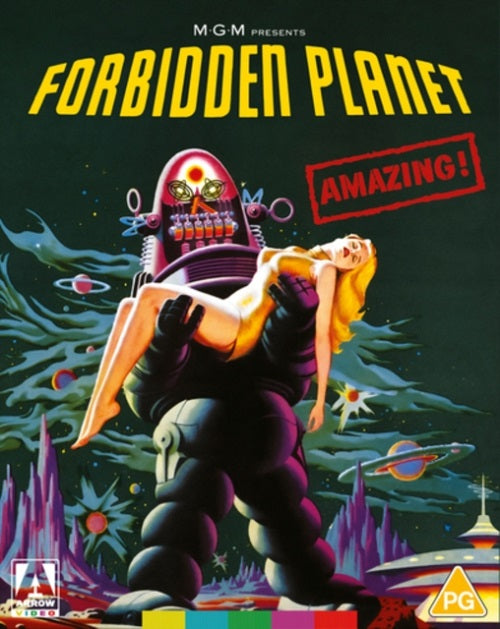 Forbidden Planet (Walter Pidgeon) Limited Edition New Region B Blu-ray Presale