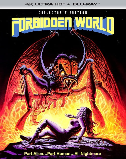 Forbidden World (Jesse Vint Dawn Dunlap) Collectors Edition 4K Ultra HD Blu-ray