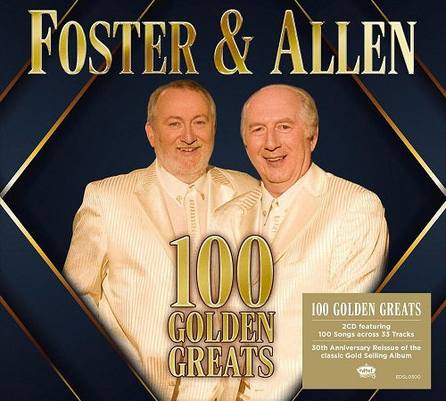 Foster & Allen 100 Golden Greats And 2 Disc New CD Presale