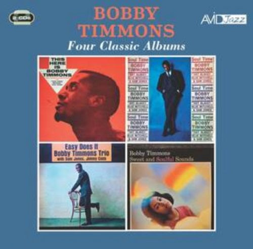Four Classic Albums This Here Is Bobby Timmons + Soul Time 2 Disc CD Presale