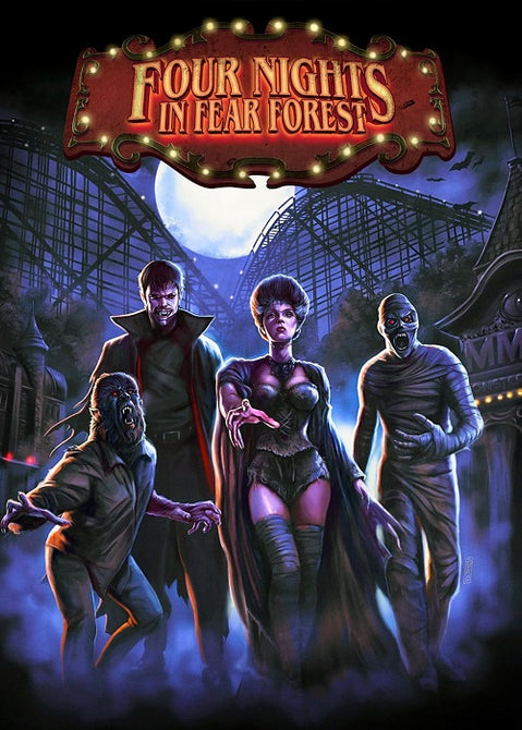 Four Nights In Fear Forest (Jamie Morgan Jeff Kirkendall) New DVD Presale