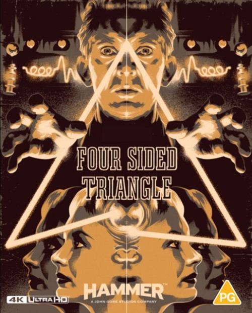 Four Sided Triangle (Barbara Payton) New 4K Ultra HD Region B Blu-ray Presale