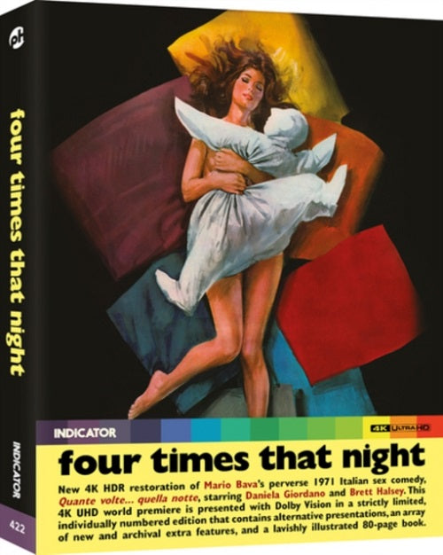 Four Times That Night Limited Edition New 4K Ultra HD Region B Blu-ray Presale