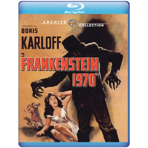 Frankenstein 1970 (Boris Karloff Jana Lund) New Region B Blu-ray Presale