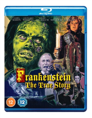 Frankenstein The True Story (James Mason Leonard Whiting) New Region B Blu-ray
