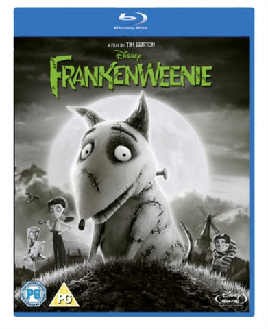 Frankenweenie (Winona Ryder Christopher Lee Catherine O'Hara) Region B Blu-ray